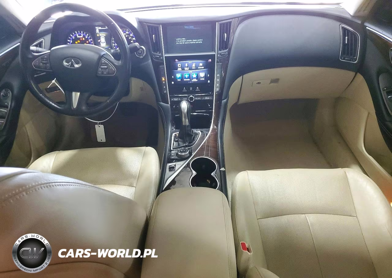 2014 Infiniti Q50 Hybrid Premium VIN:JN1AV7AR3EM702182 - 8