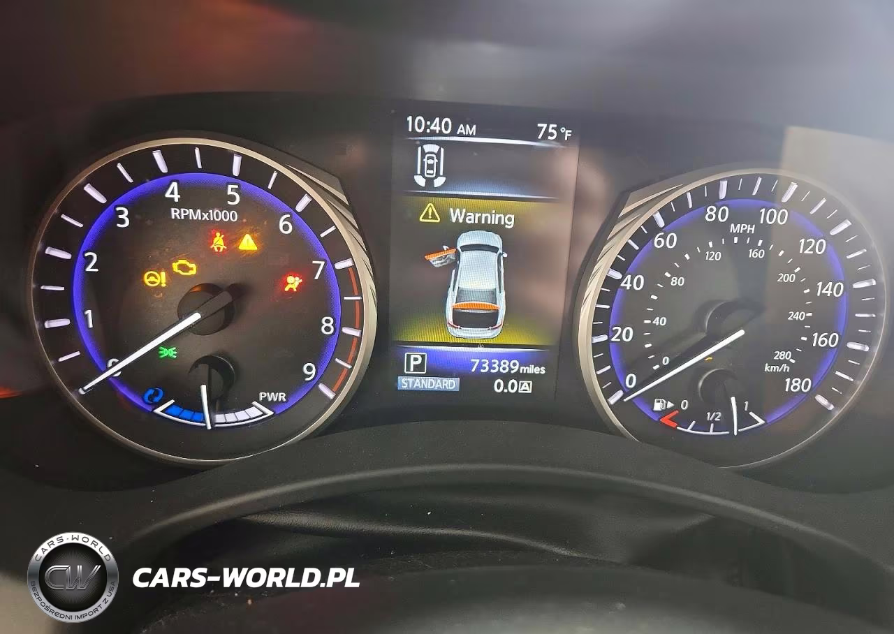 2014 Infiniti Q50 Hybrid Premium VIN:JN1AV7AR3EM702182 - 9