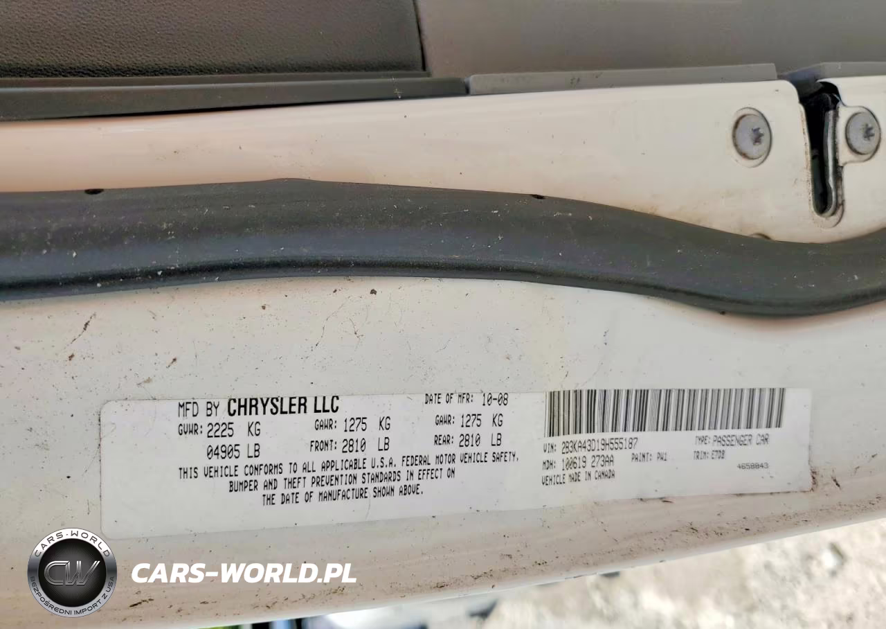 2009 Dodge Charger VIN:2B3KA43D19H555187 - 13