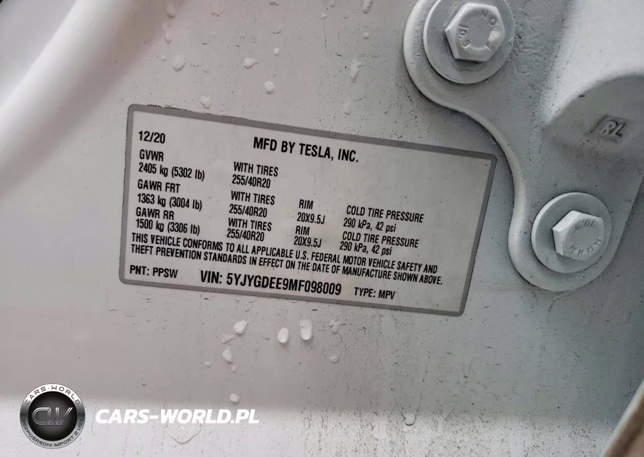 2021 Tesla Model Y VIN:5YJYGDEE9MF098009 - 13
