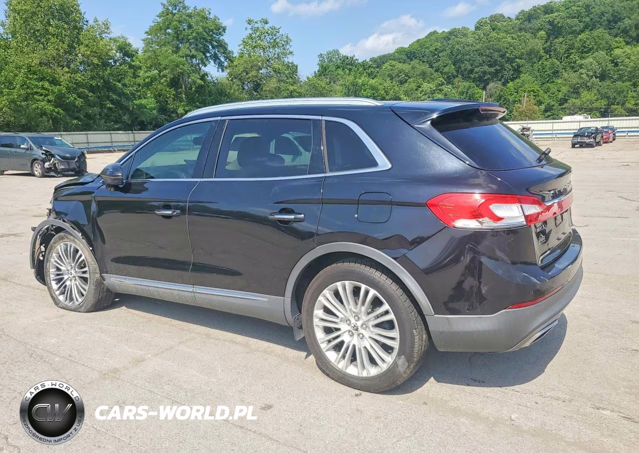 2017 Lincoln Mkx Reserve VIN:2LMPJ6LR9HBL25586 - 2