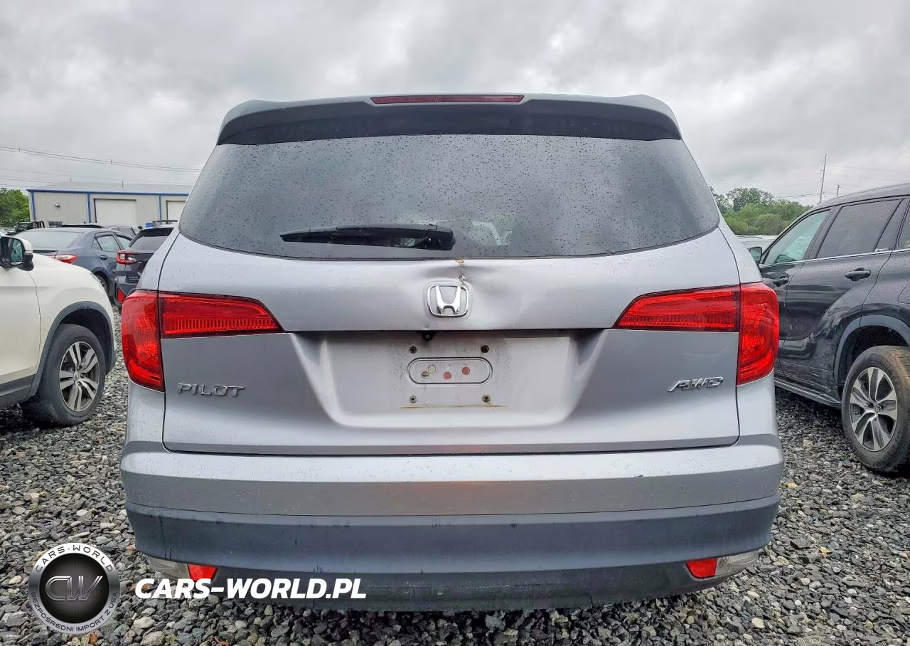 2017 Honda Pilot Exl VIN:5FNYF6H52HB064428 - 6