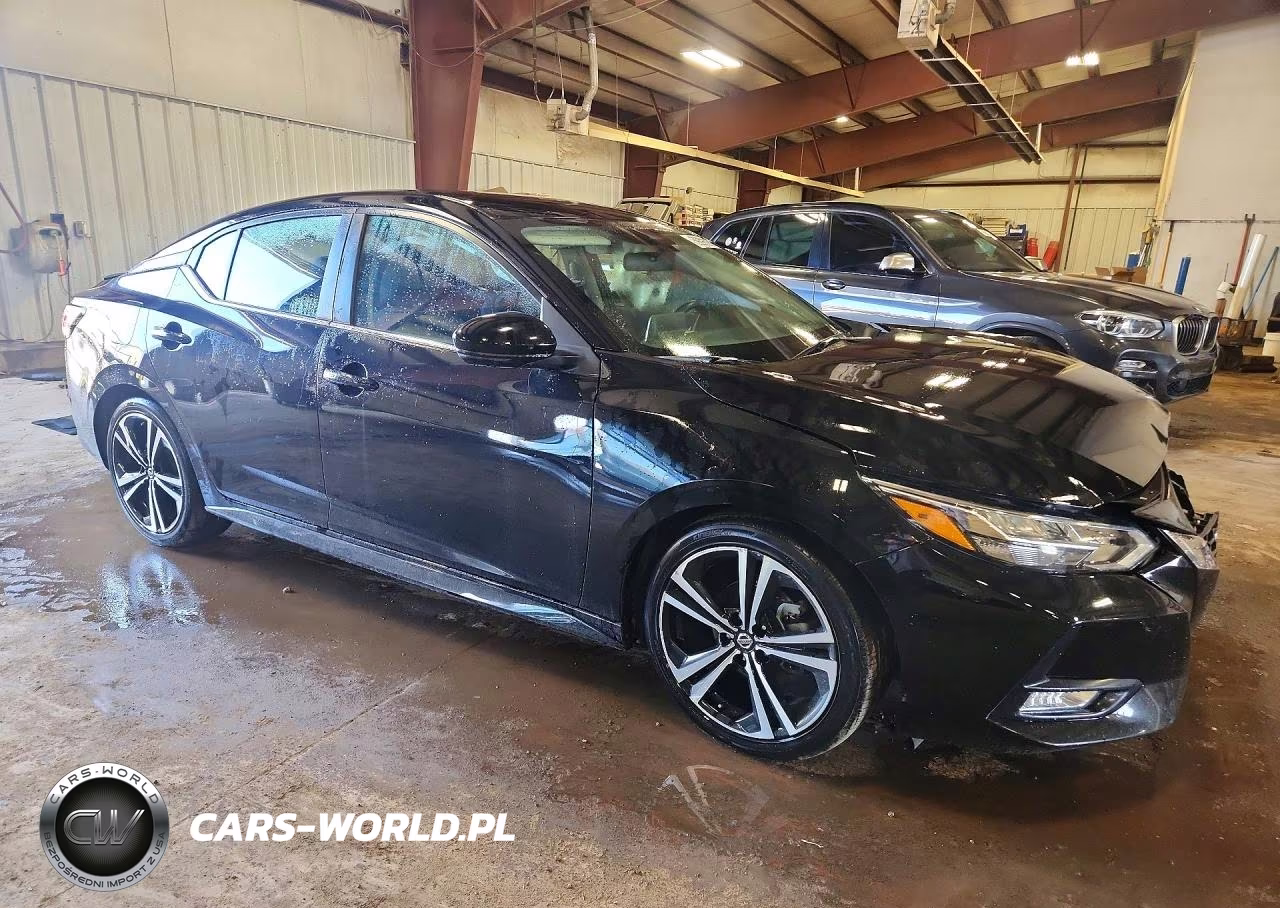 2021 Nissan Sentra Sr VIN:3N1AB8DV2MY276861 - 4