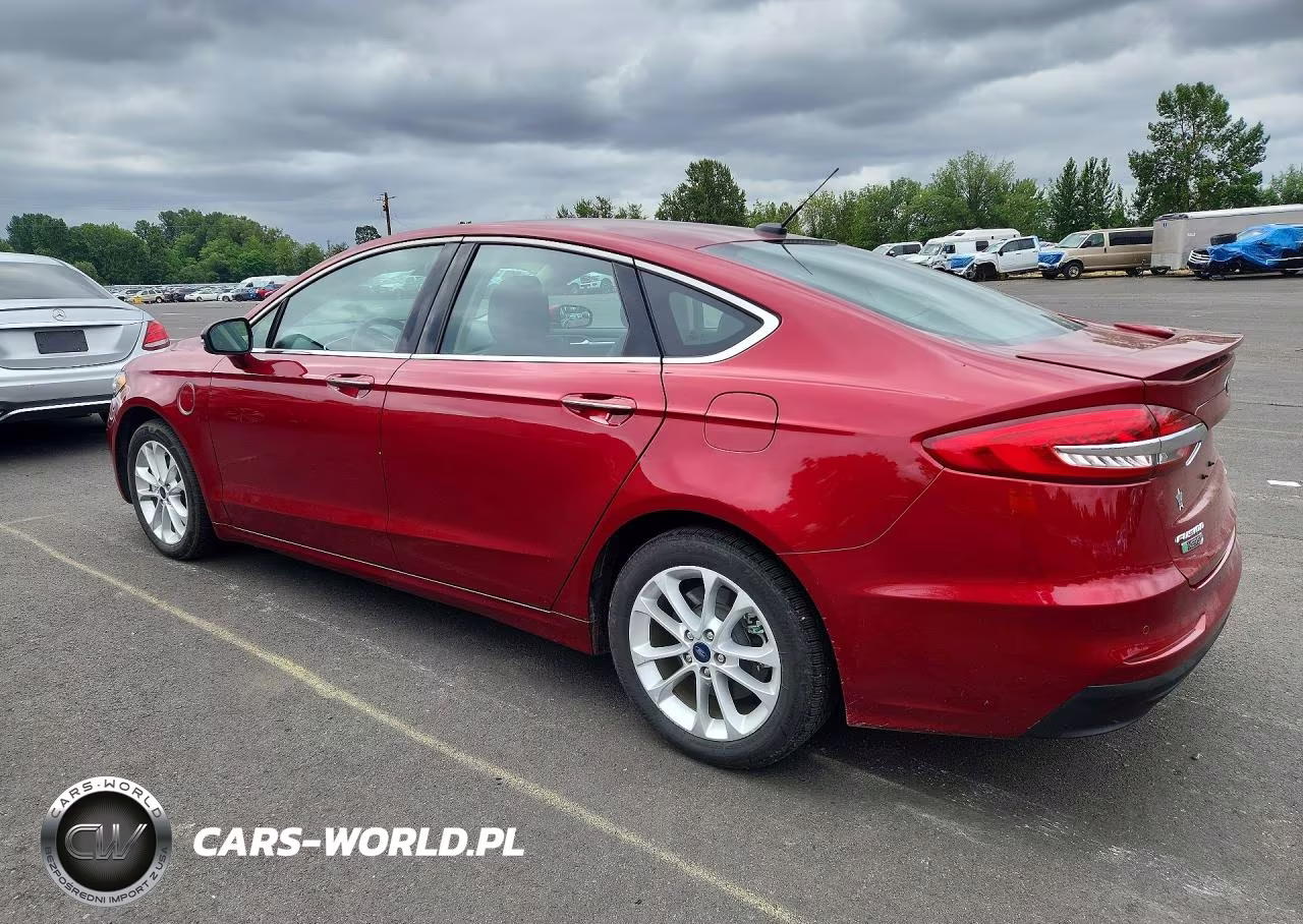 2019 Ford Fusion Titanium VIN:3FA6P0SU5KR233158 - 2