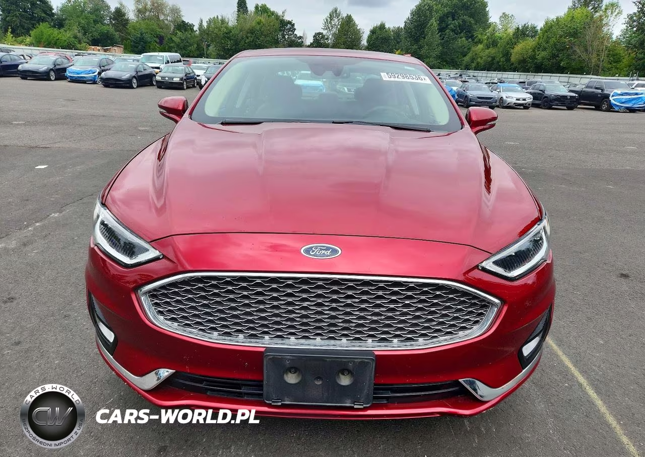 2019 Ford Fusion Titanium VIN:3FA6P0SU5KR233158 - 5