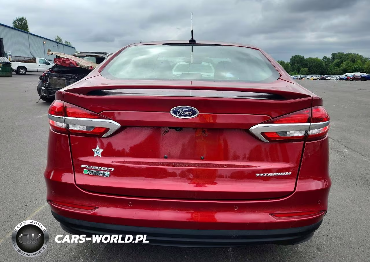 2019 Ford Fusion Titanium VIN:3FA6P0SU5KR233158 - 6