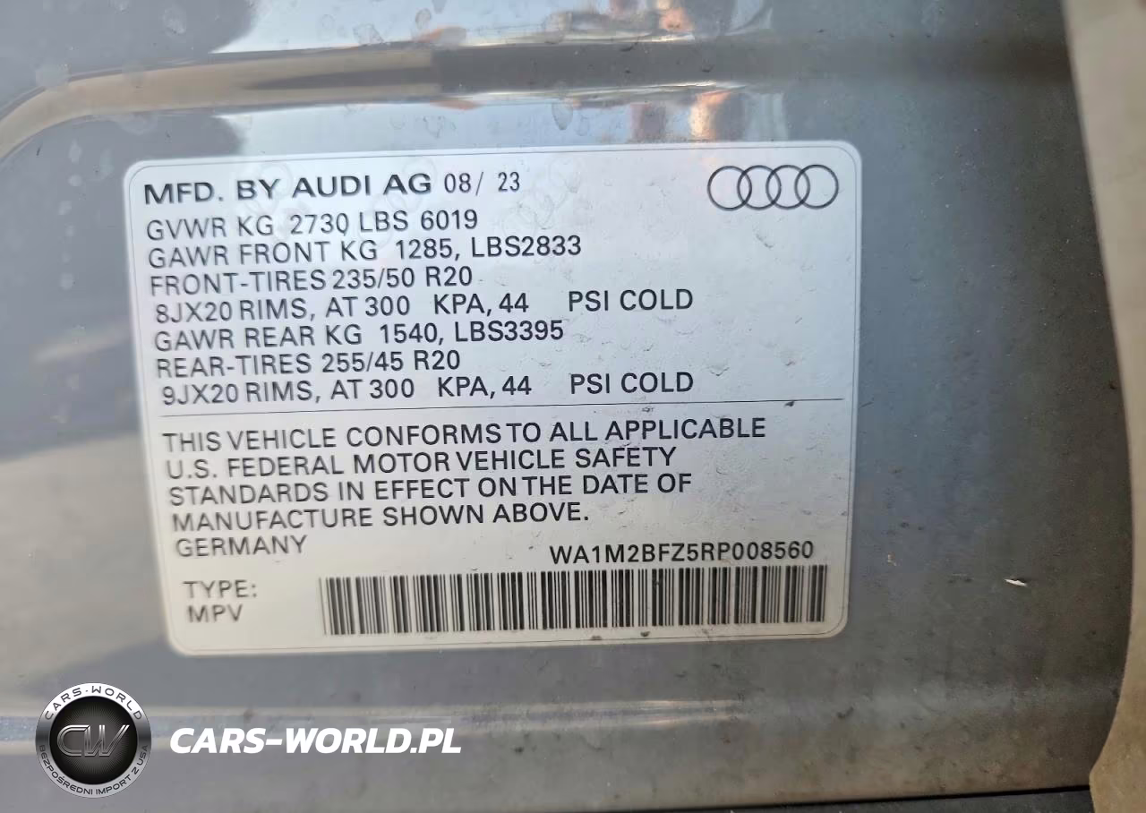 2024 Audi Q4 E-Tron Prestige VIN:WA1M2BFZ5RP008560 - 13