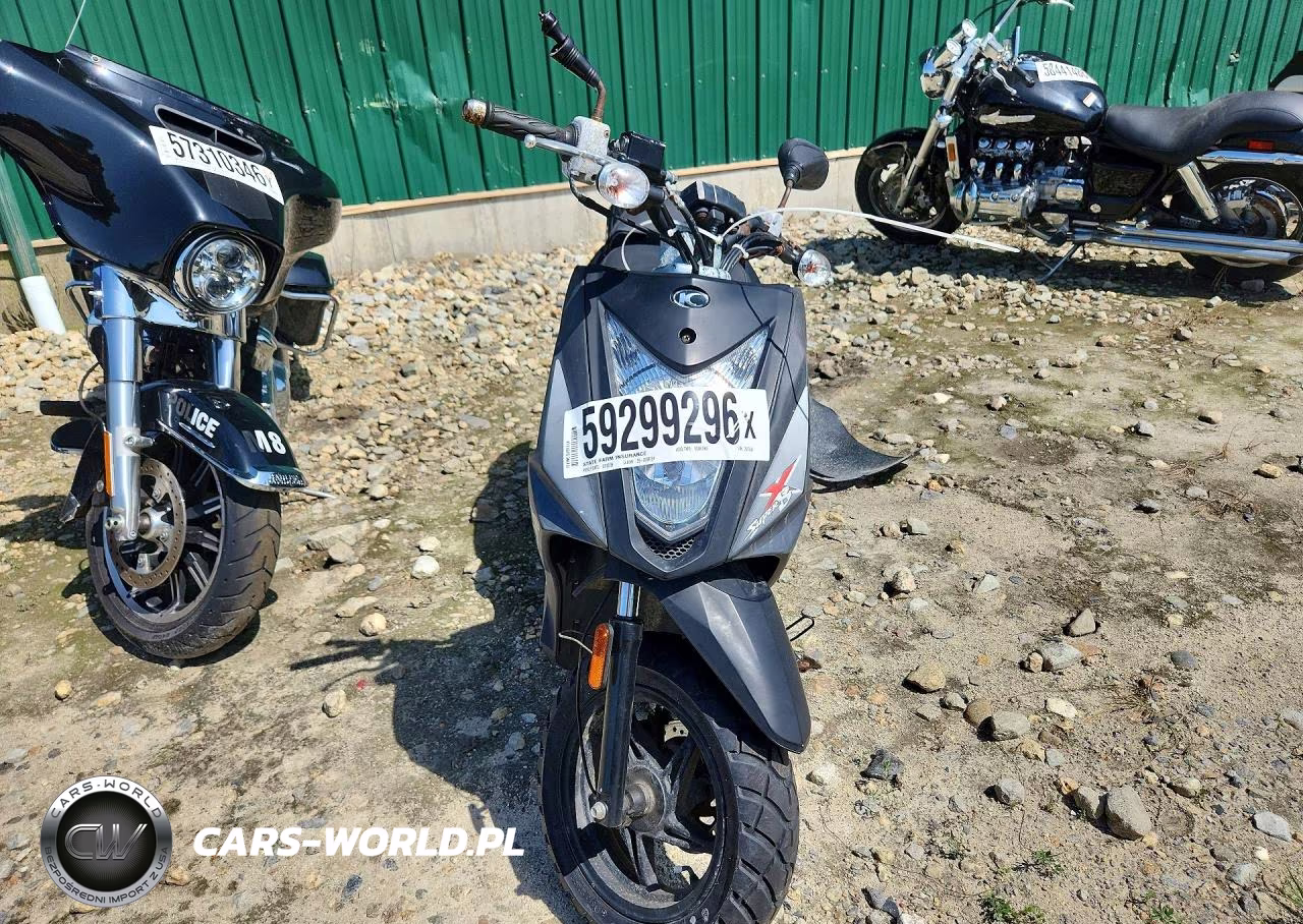 2017 Kymco Usa Inc Super 8 150R VIN:LC2D3J103HC200360 - 2
