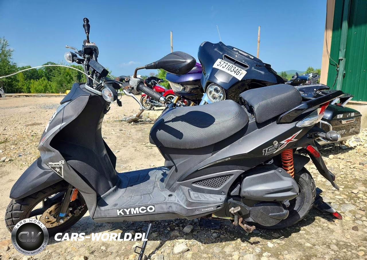 2017 Kymco Usa Inc Super 8 150R VIN:LC2D3J103HC200360 - 3