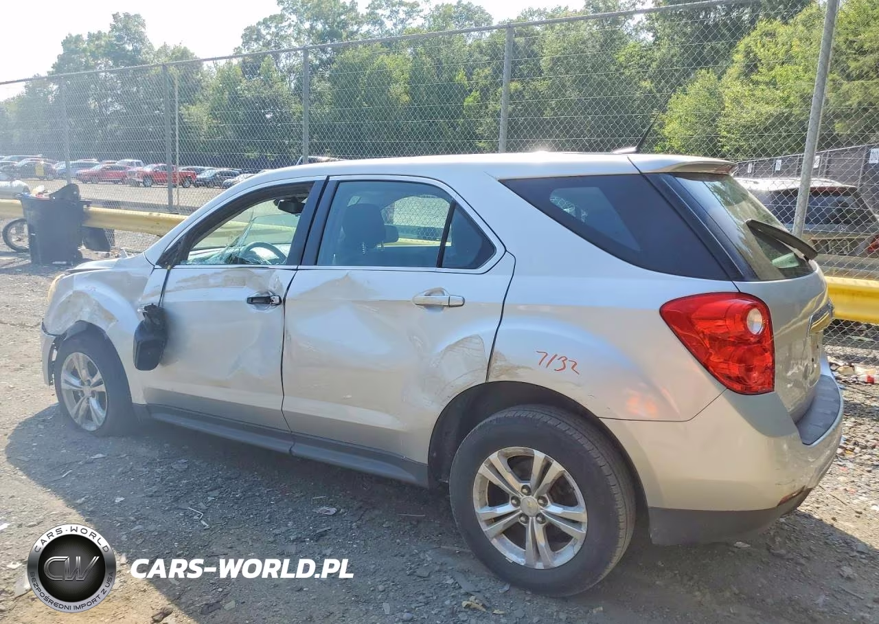 2012 Chevrolet Equinox Ls VIN:2GNALBEK6C6168245 - 2