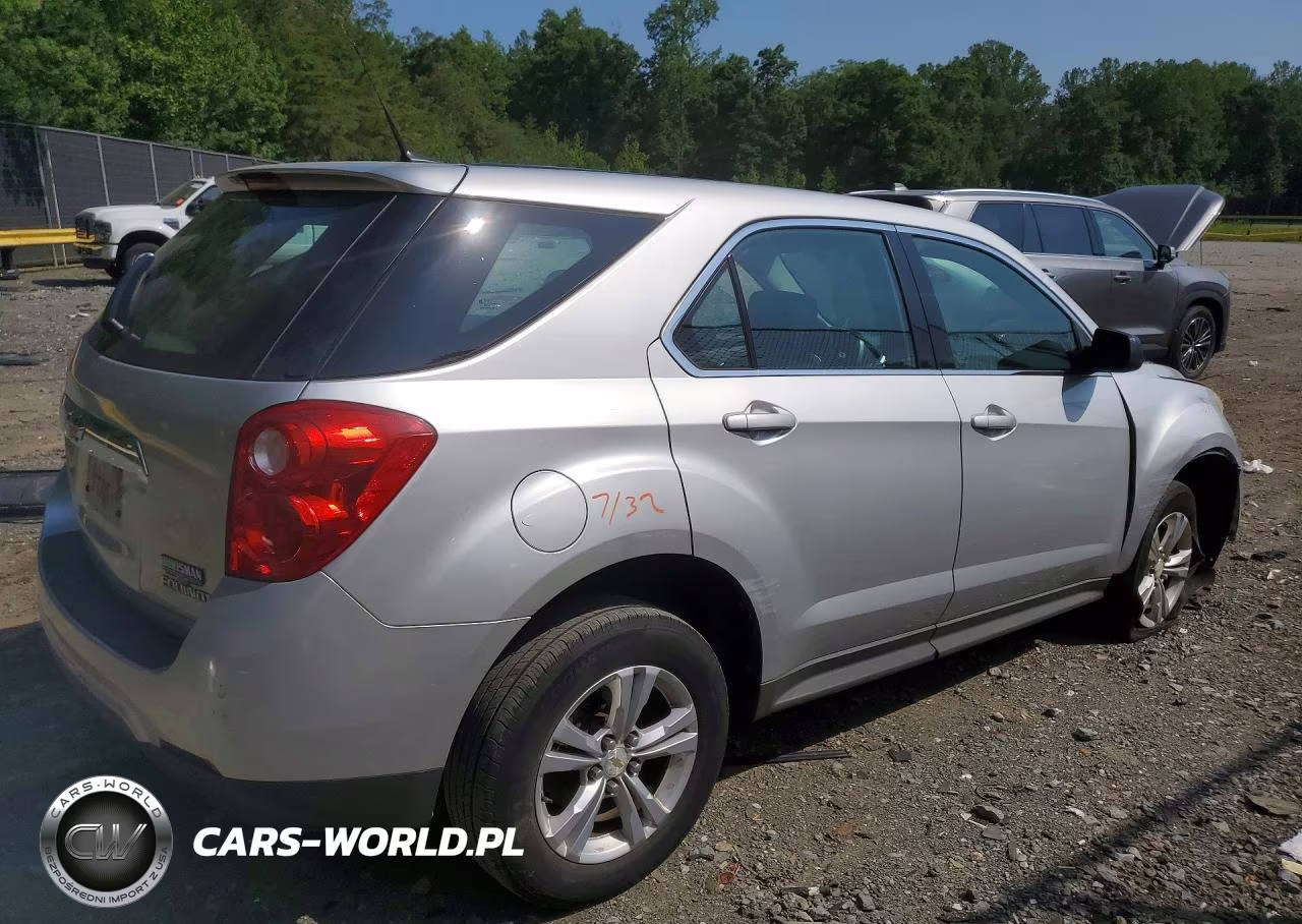 2012 Chevrolet Equinox Ls VIN:2GNALBEK6C6168245 - 3