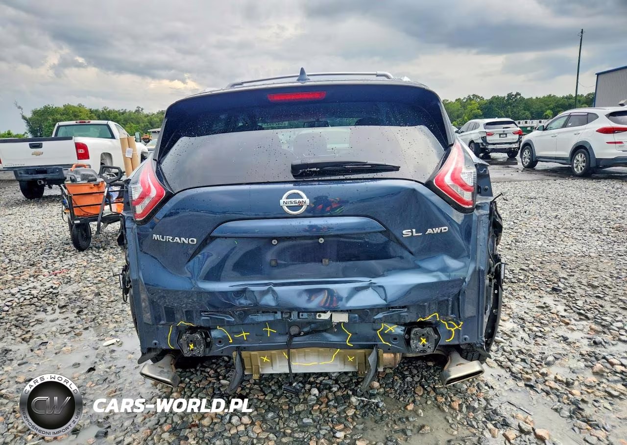 2016 Nissan Murano Sl VIN:5N1AZ2MH2GN144633 - 6