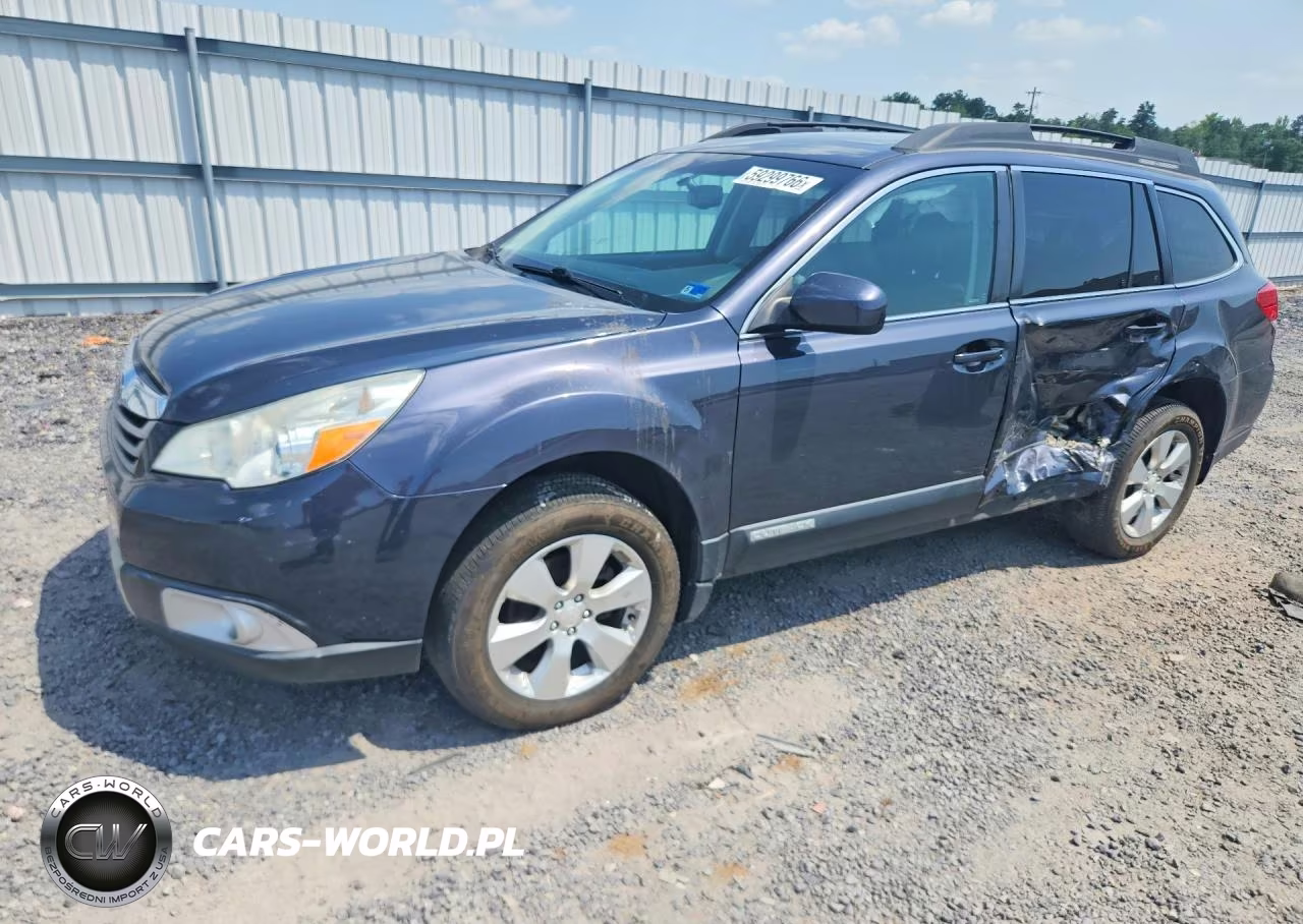 2010 Subaru Outback Manual