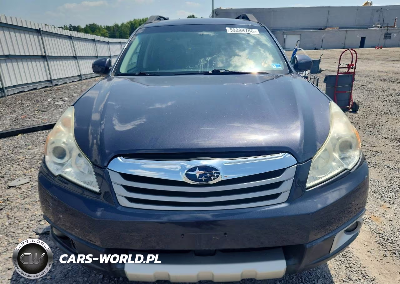 2010 Subaru Outback Manual VIN:4S4BRBKC5A3369062 - 5