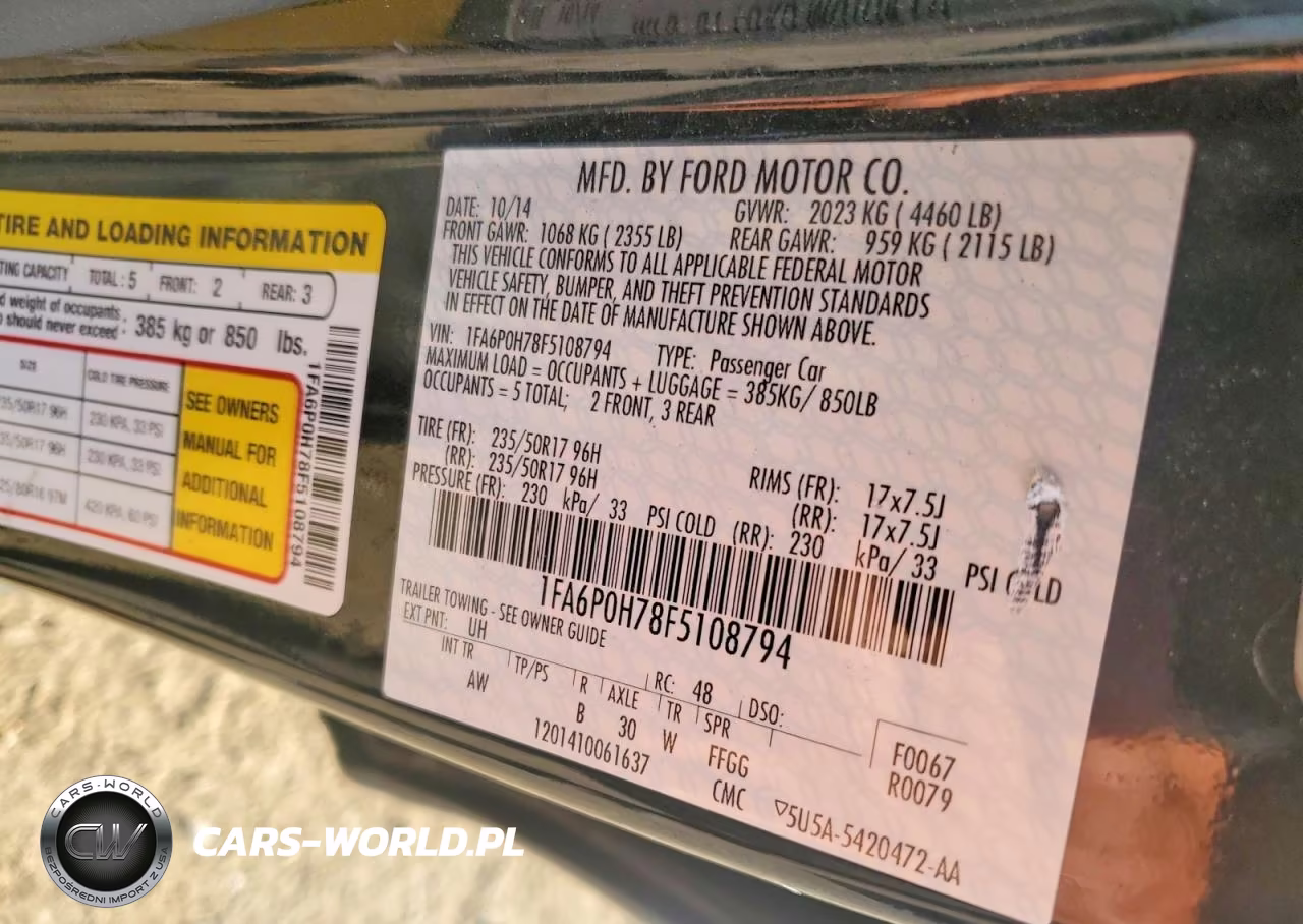 2015 Ford Fusion Se VIN:1FA6P0H78F5108794 - 12