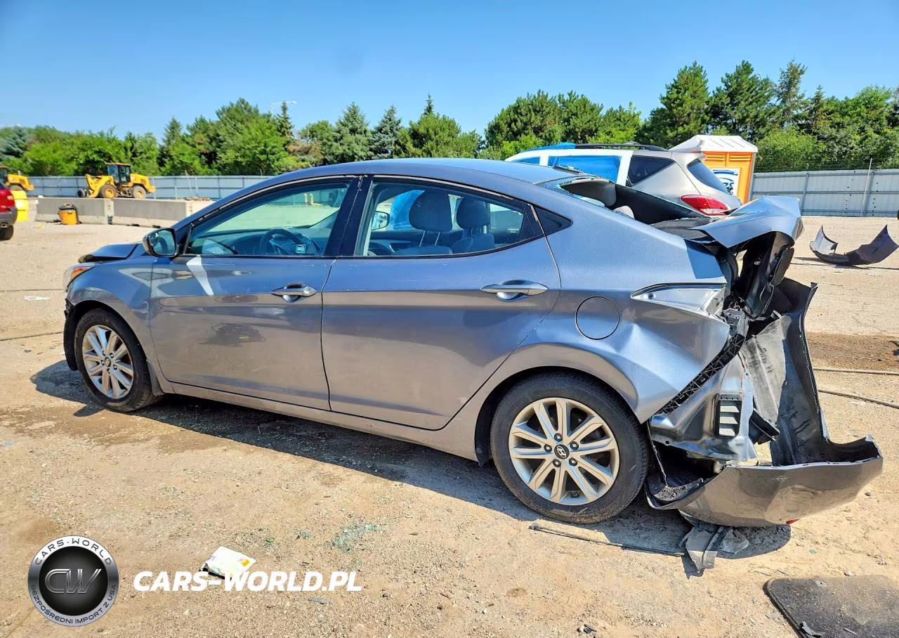 2016 Hyundai Elantra Se VIN:KMHDH4AE4GU567869 - 2