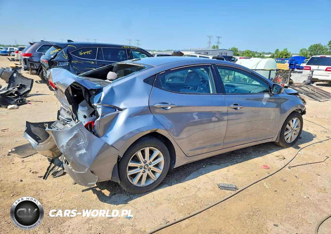 2016 Hyundai Elantra Se VIN:KMHDH4AE4GU567869 - 3