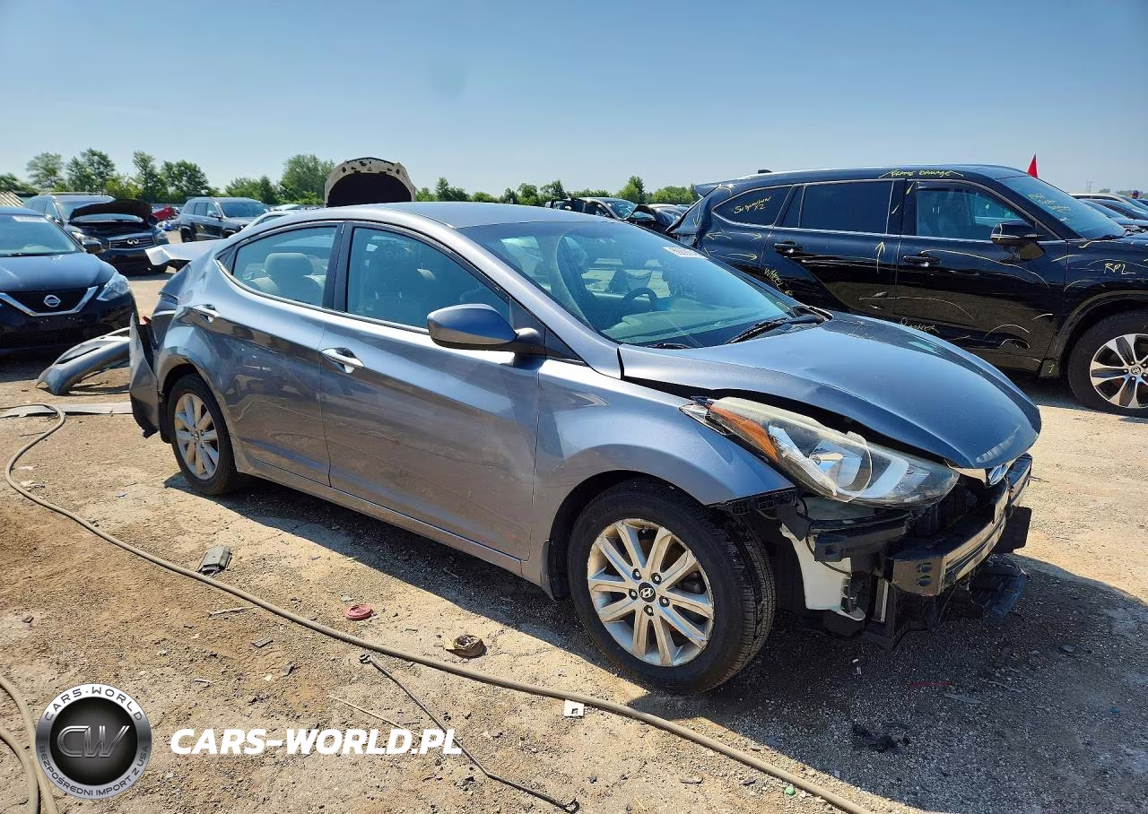 2016 Hyundai Elantra Se VIN:KMHDH4AE4GU567869 - 4
