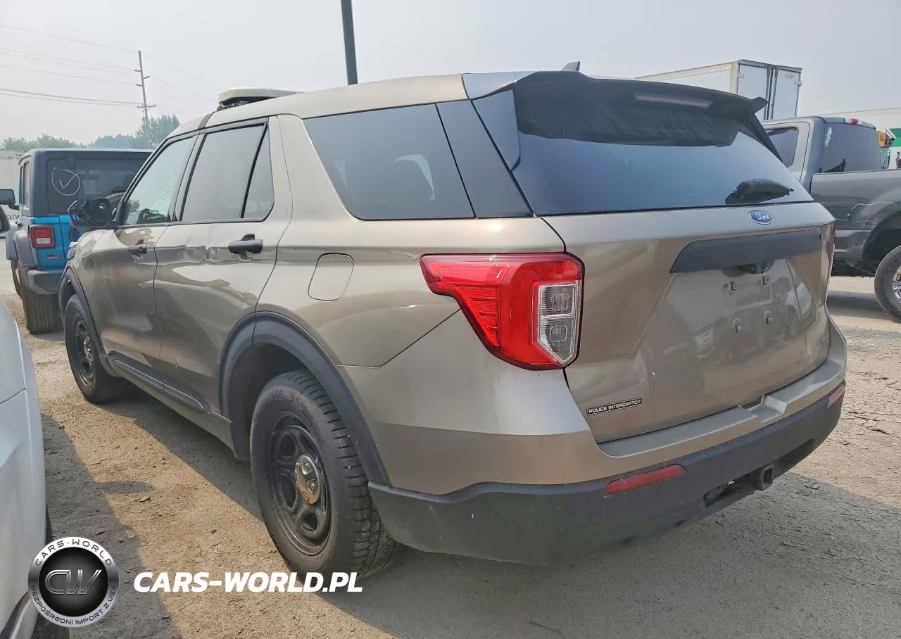 2021 Ford Explorer Police Interceptor VIN:1FM5K8AB9MGC31132 - 2