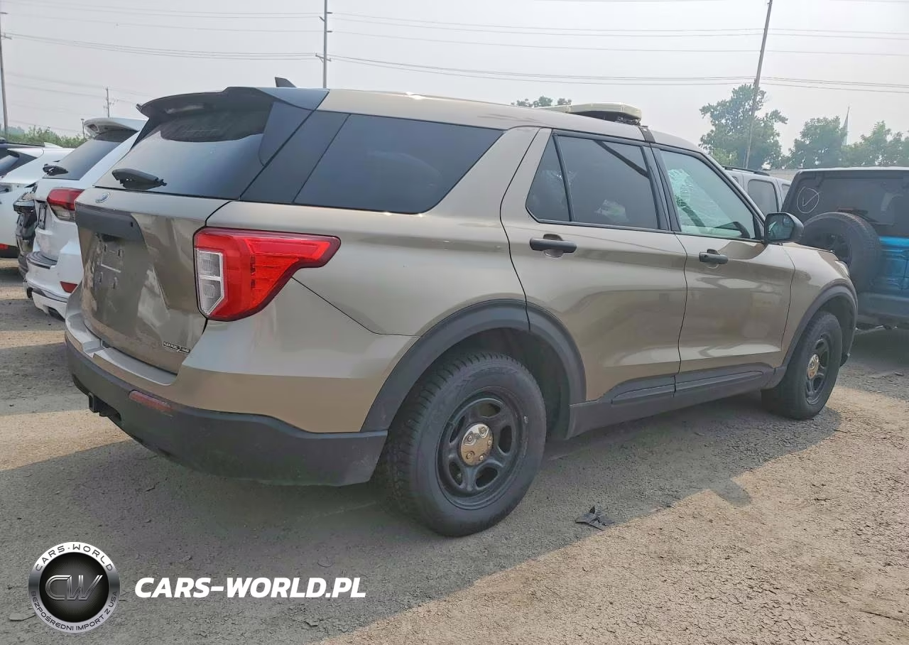 2021 Ford Explorer Police Interceptor VIN:1FM5K8AB9MGC31132 - 3