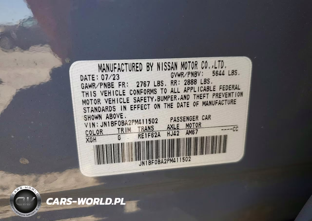 2023 Nissan Ariya Evolve+ VIN:JN1BF0BA2PM411502 - 12