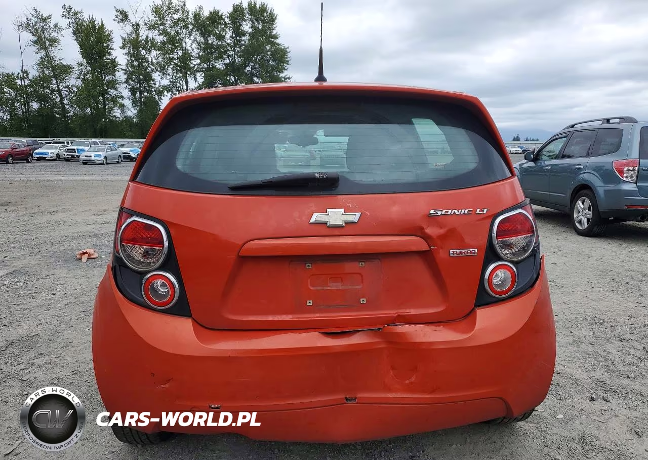 2013 Chevrolet Sonic Lt VIN:1G1JC6SB9D4108038 - 6