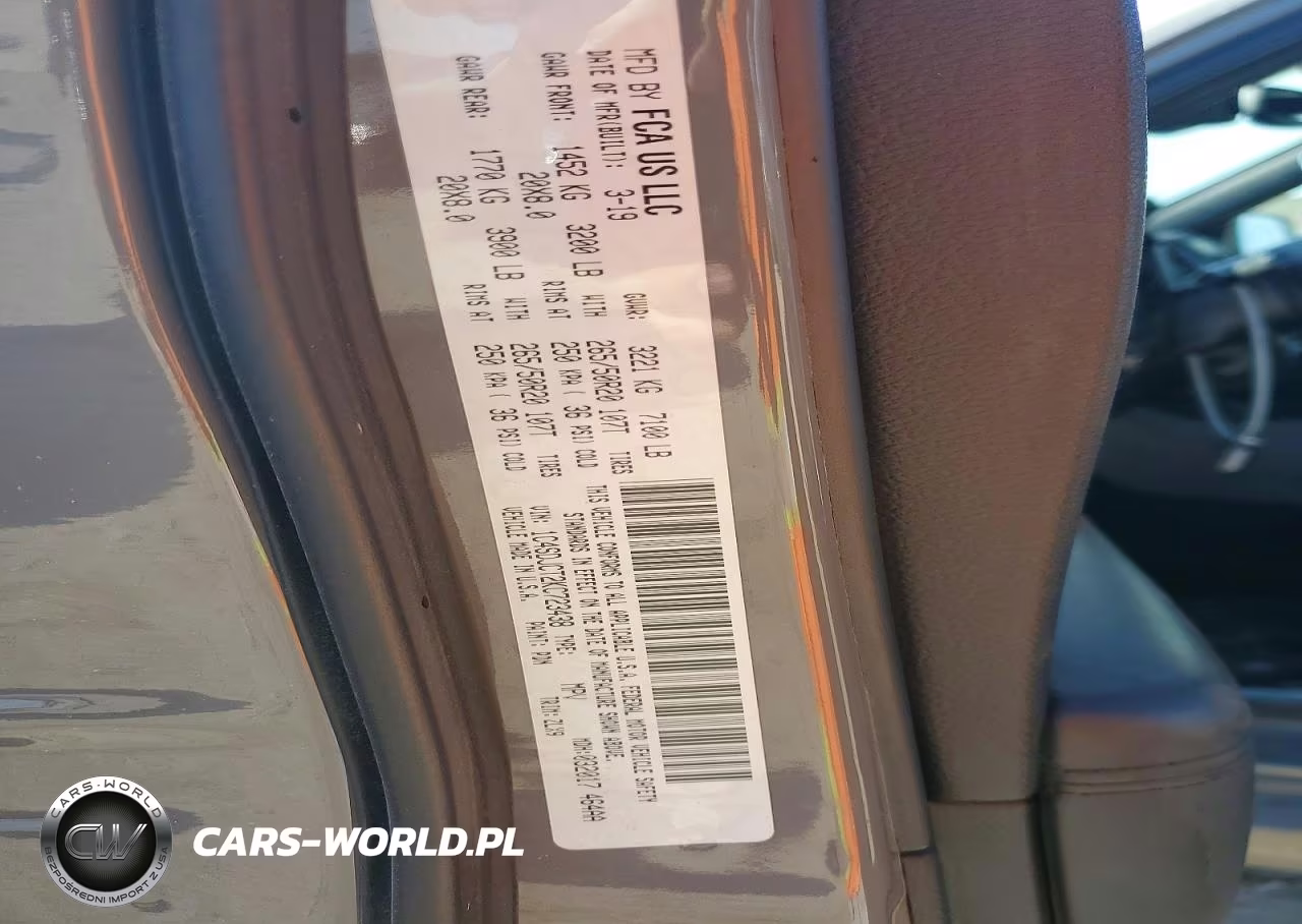 2019 Dodge Durango R-T VIN:1C4SDJCT2KC723438 - 13