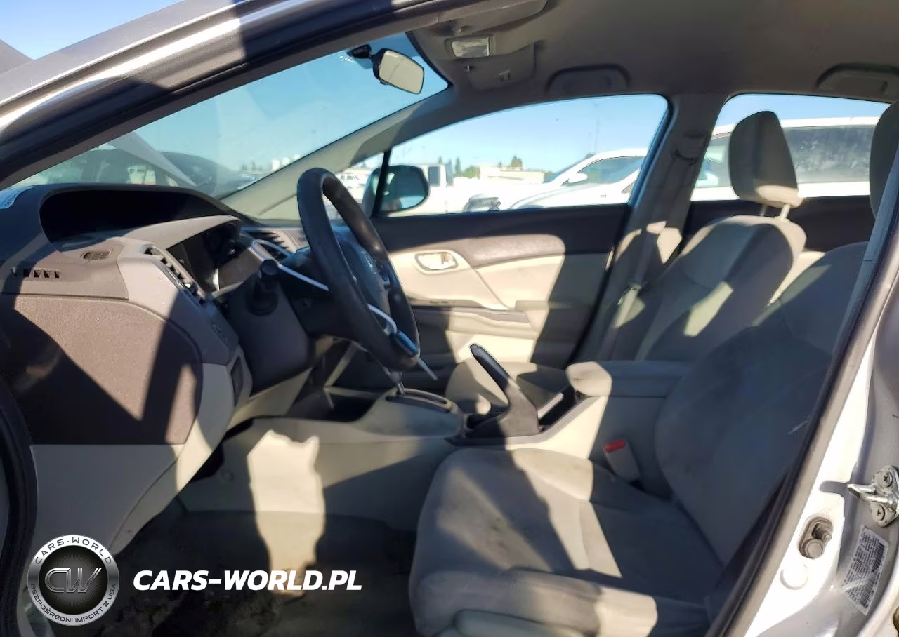 2012 Honda Civic Lx VIN:19XFB2F5XCE333224 - 7