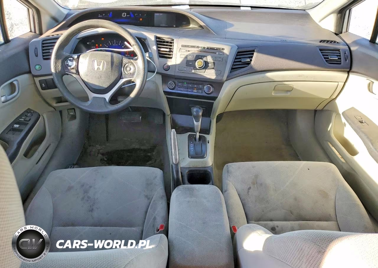 2012 Honda Civic Lx VIN:19XFB2F5XCE333224 - 8