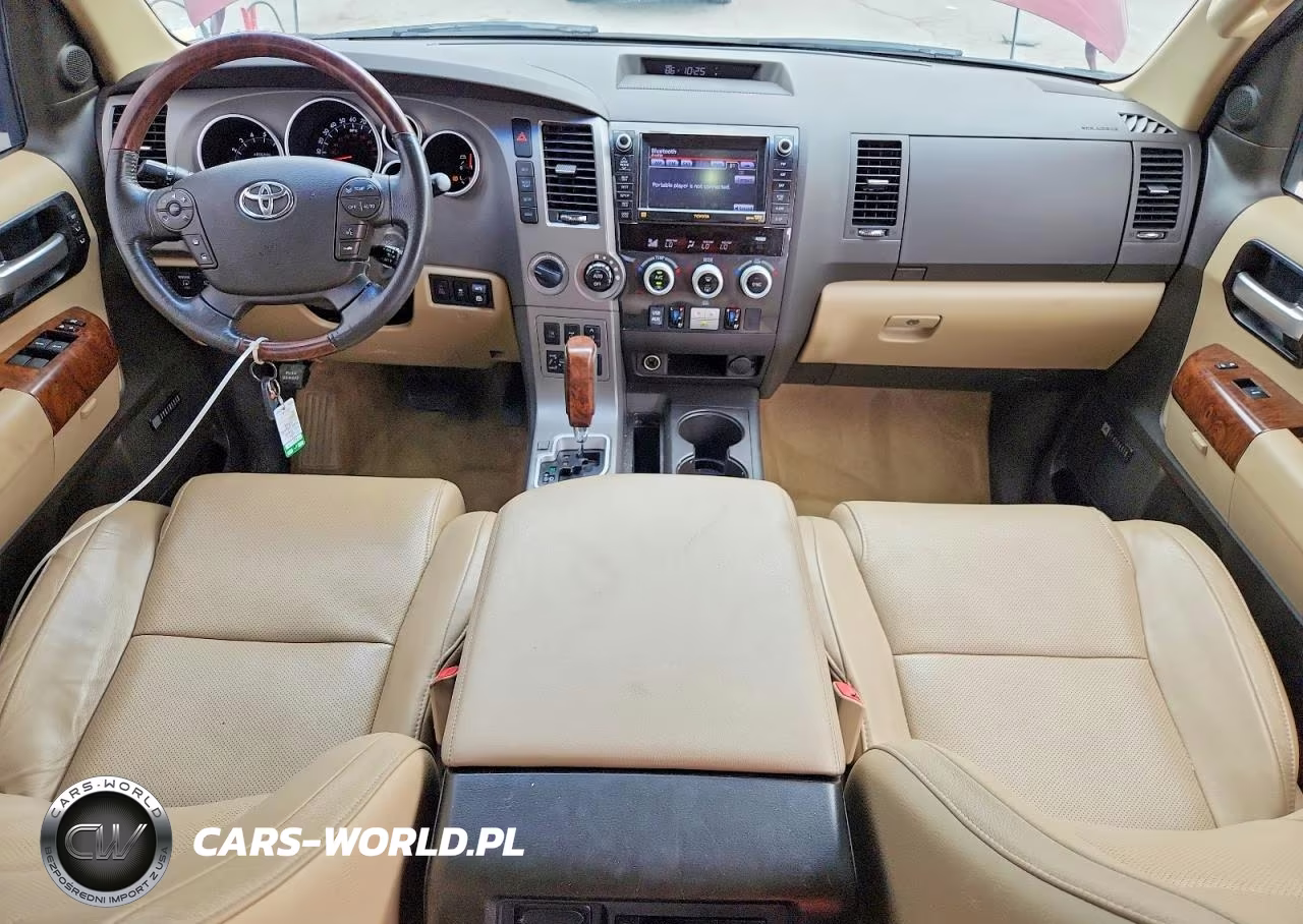 2010 Toyota Sequoia Platinum VIN:5TDDW5G10AS029864 - 8