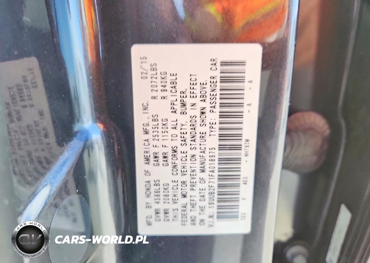 2015 Acura Tlx Advance VIN:19UUB2F71FA018975 - 12