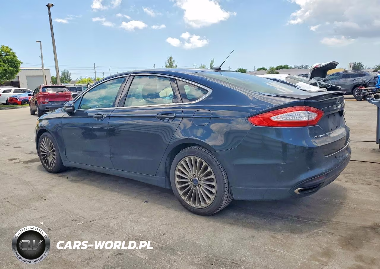 2014 Ford Fusion Titanium VIN:3FA6P0K93ER270788 - 2
