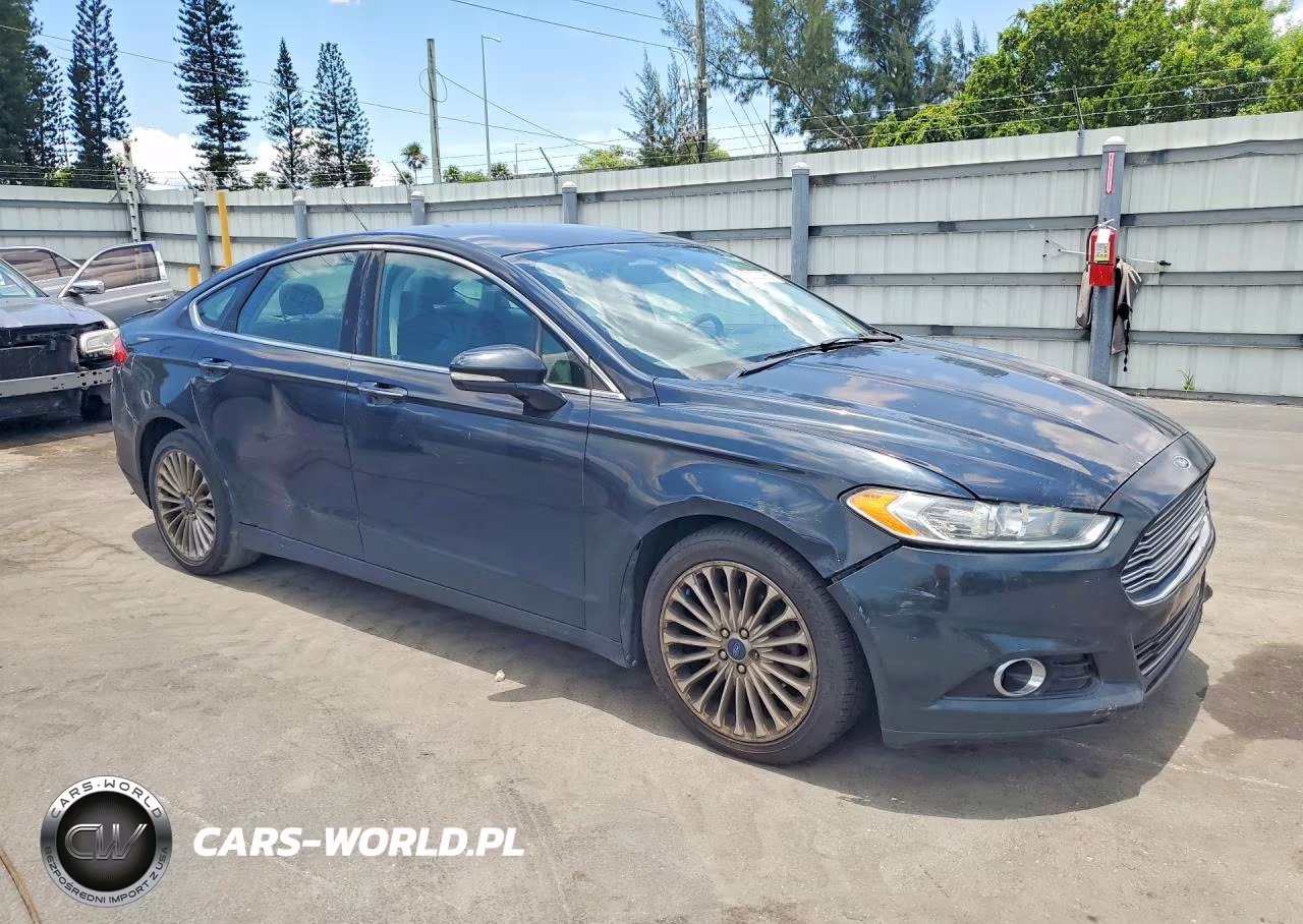 2014 Ford Fusion Titanium VIN:3FA6P0K93ER270788 - 4