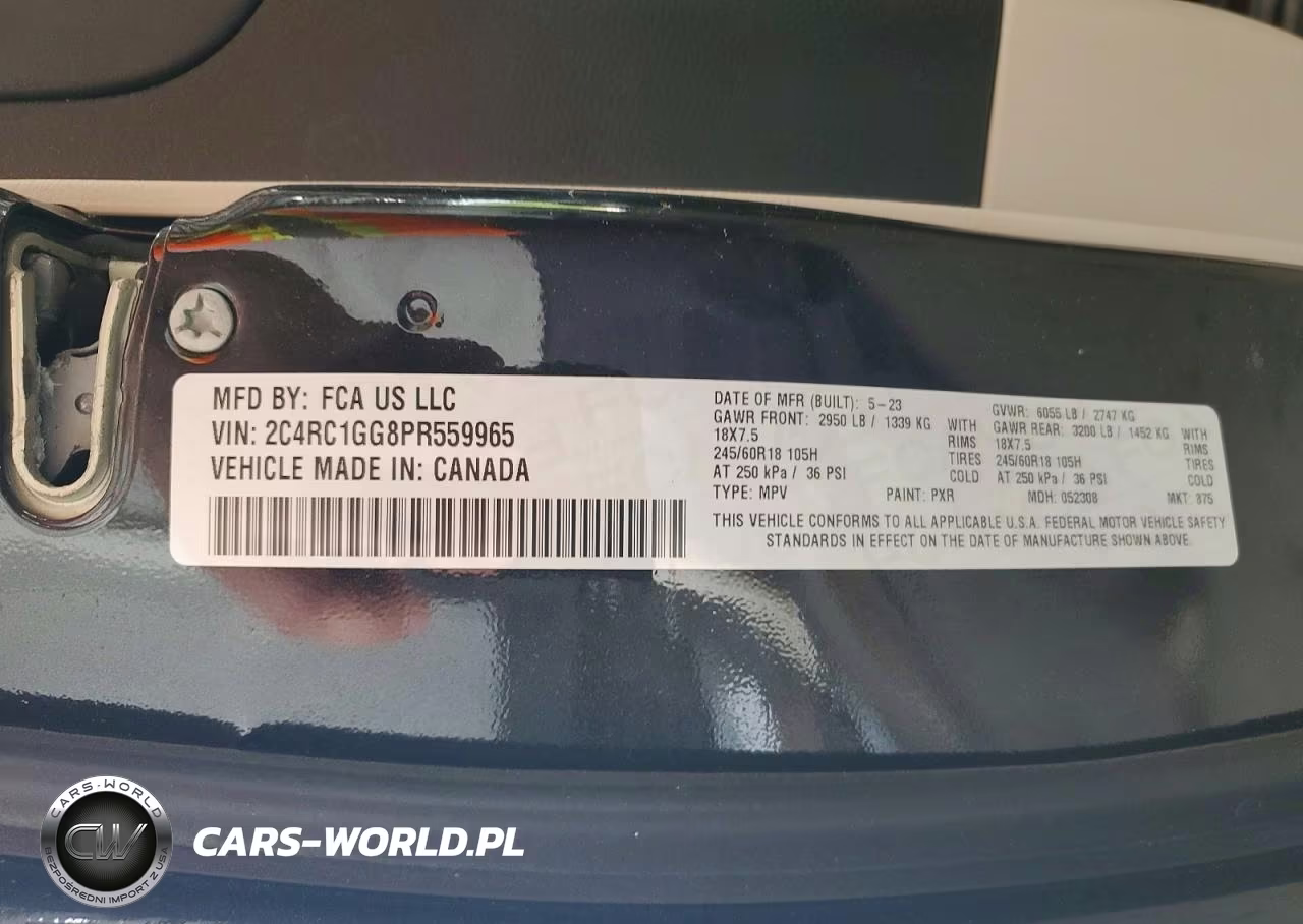 2023 Chrysler Pacifica Limited VIN:2C4RC1GG8PR559965 - 13