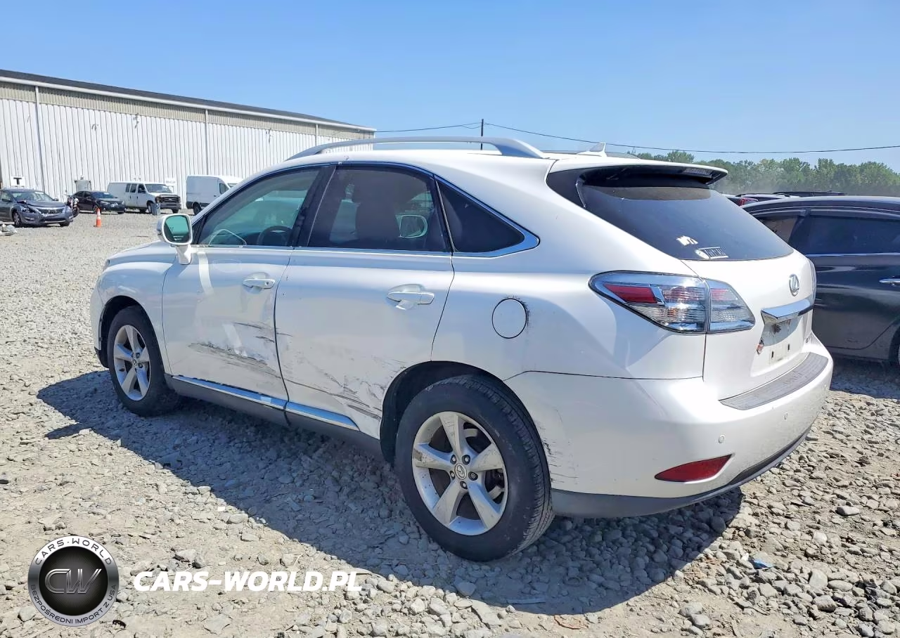 2012 Lexus Rx 350 VIN:2T2BK1BA4CC139732 - 2