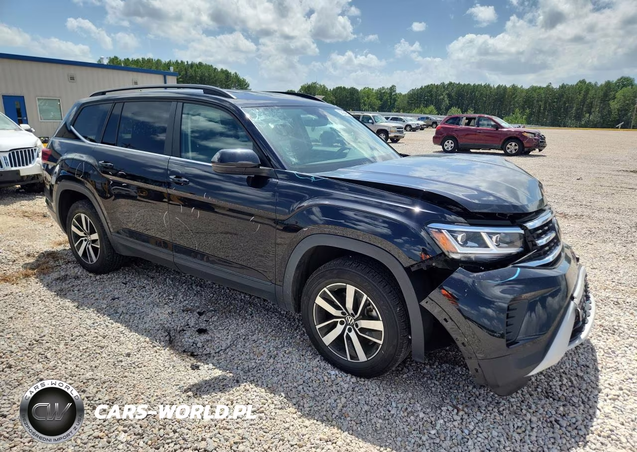 2022 Volkswagen Atlas Se VIN:1V2DP2CA4NC539111 - 4