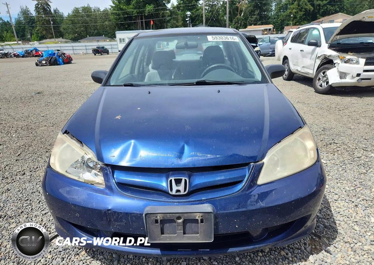 2005 Honda Civic Lx VIN:JHMES165X5S001675 - 5