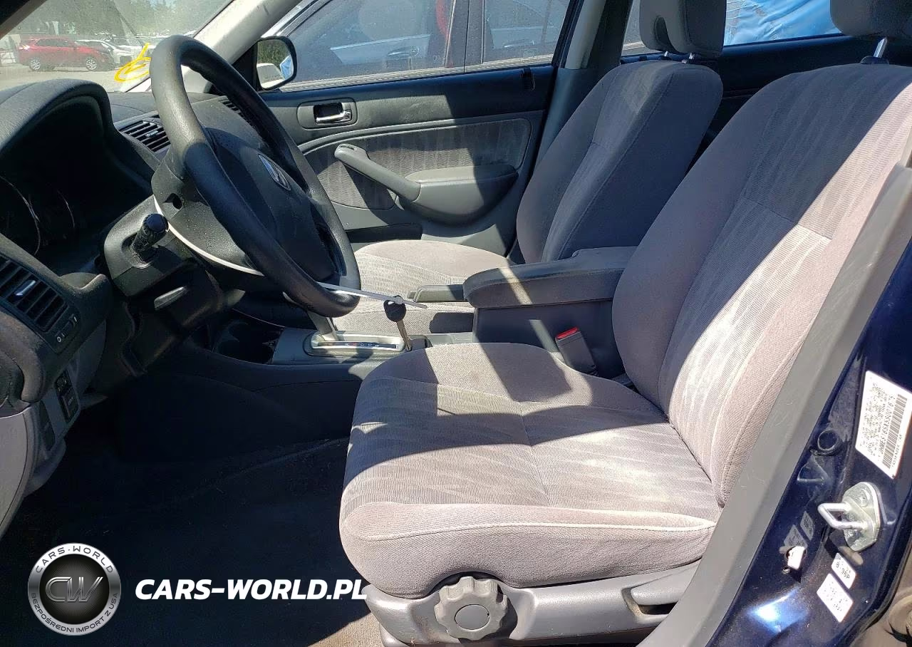 2005 Honda Civic Lx VIN:JHMES165X5S001675 - 7