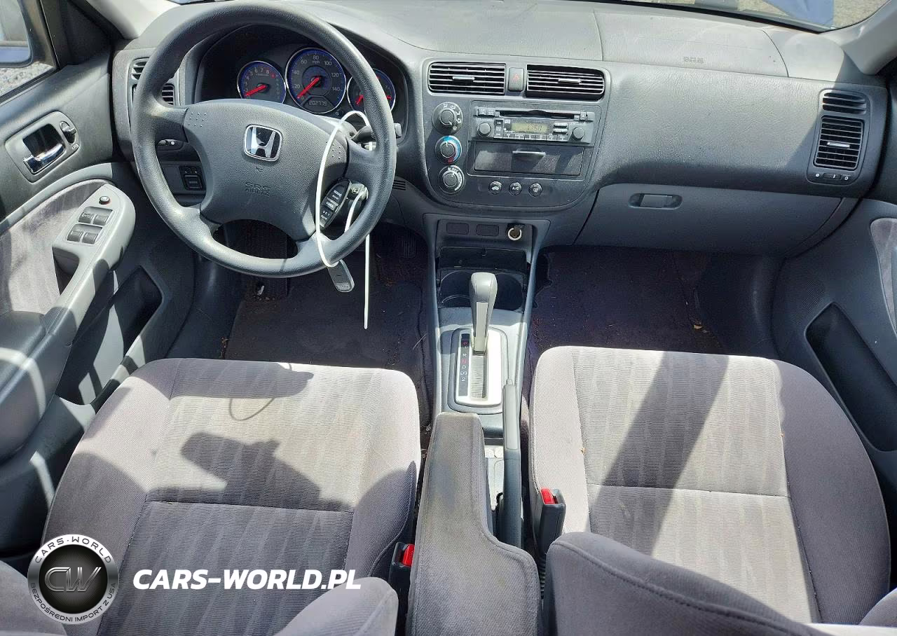 2005 Honda Civic Lx VIN:JHMES165X5S001675 - 8