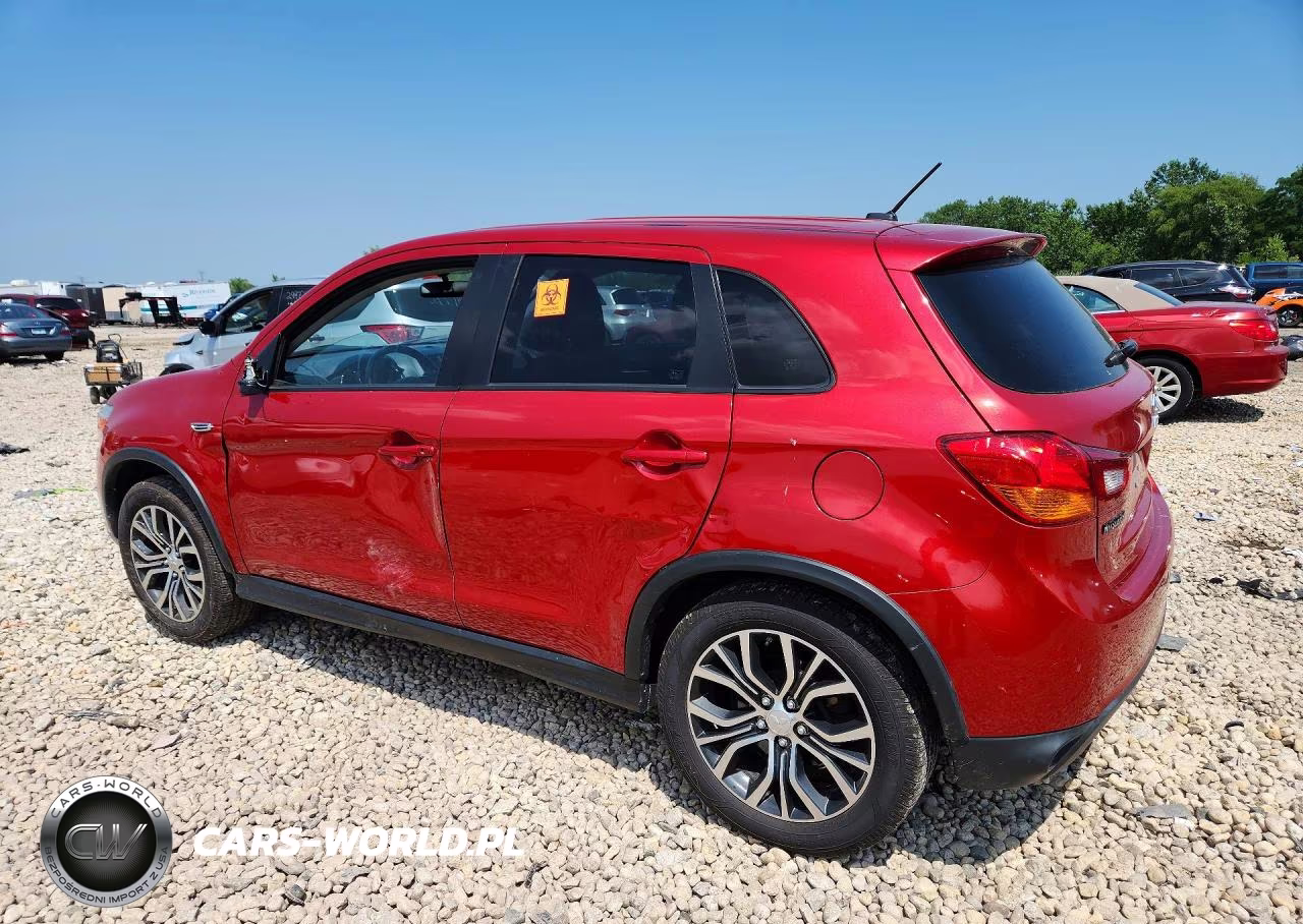 2016 Mitsubishi Outlander Sport Es-Se VIN:JA4AP3AWXGZ059643 - 2