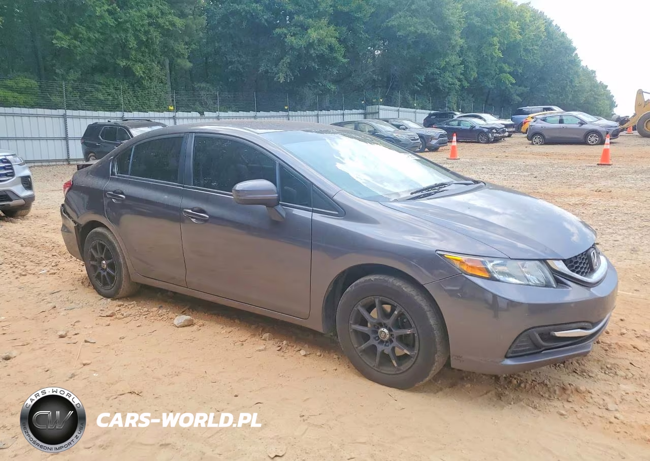 2015 Honda Civic Lx VIN:19XFB2F52FE091405 - 4