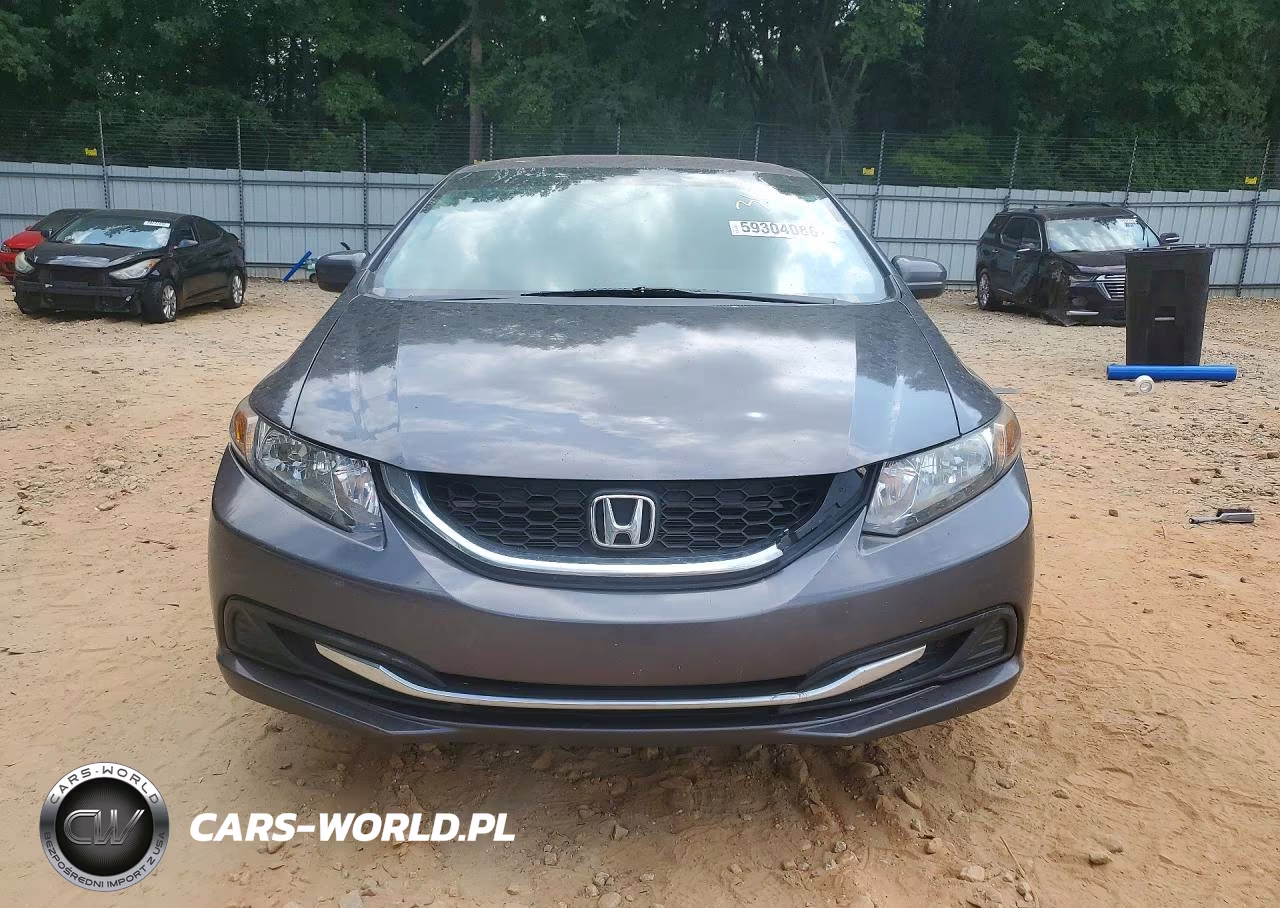 2015 Honda Civic Lx VIN:19XFB2F52FE091405 - 5