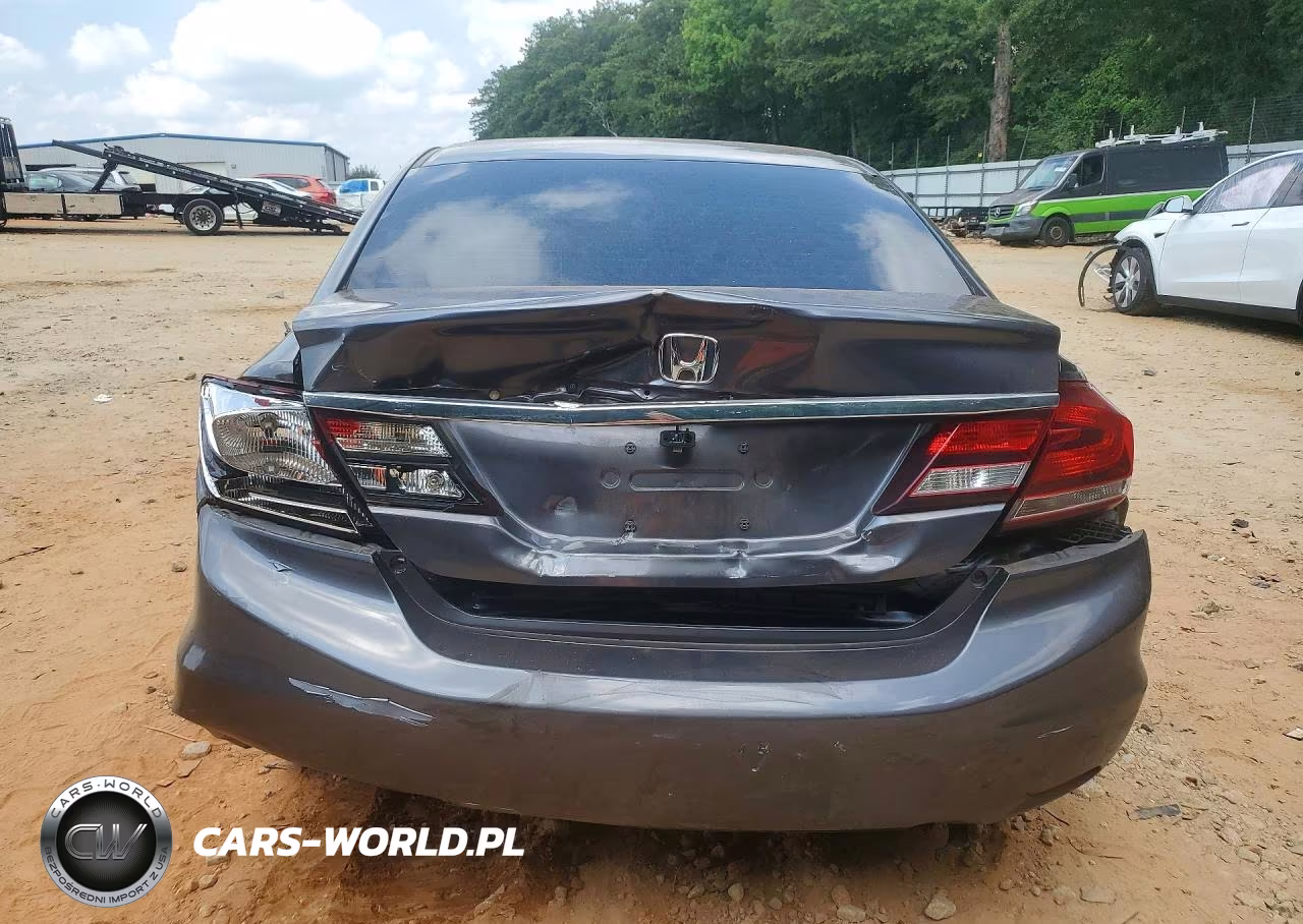 2015 Honda Civic Lx VIN:19XFB2F52FE091405 - 6