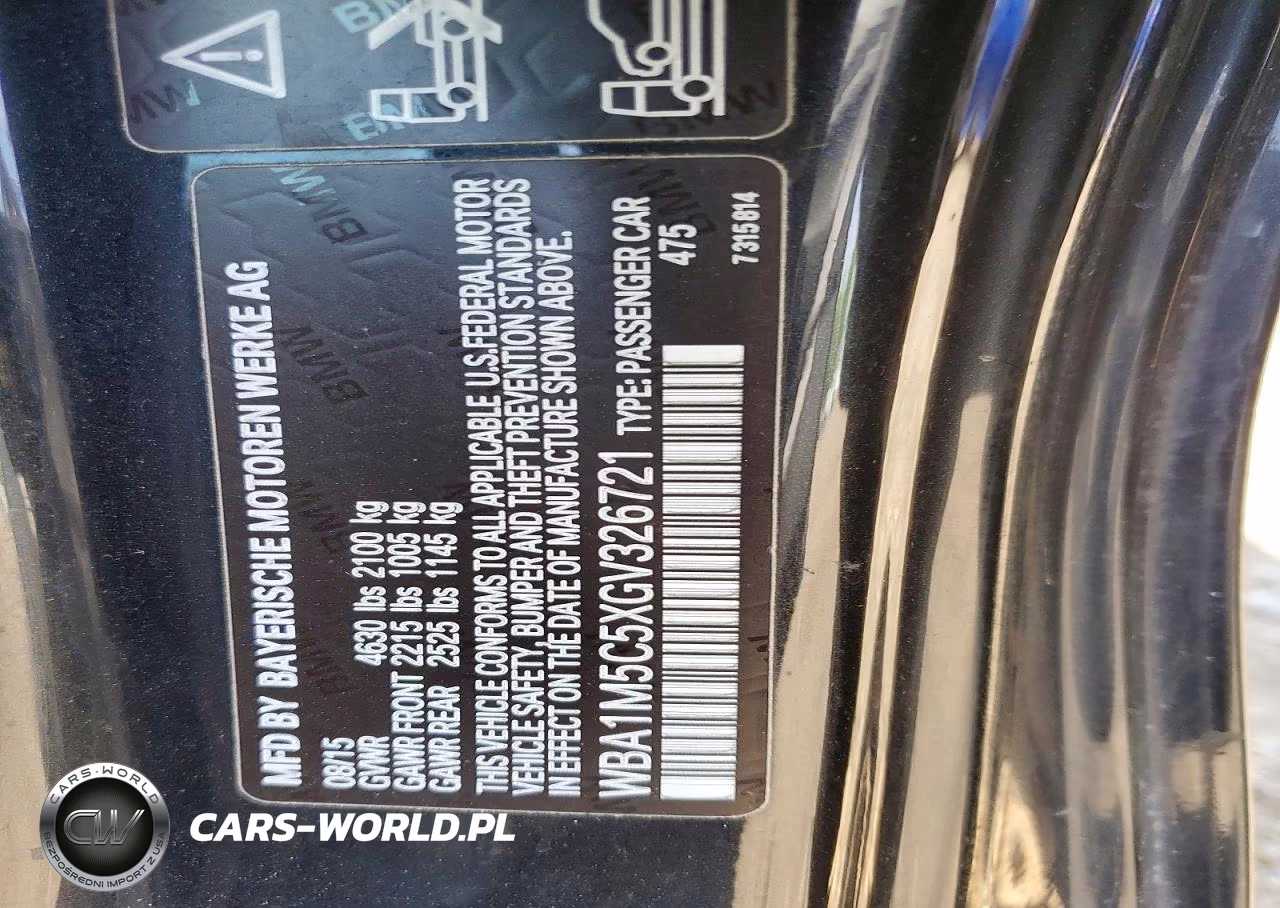 2016 BMW M235Xi VIN:WBA1M5C5XGV326721 - 12