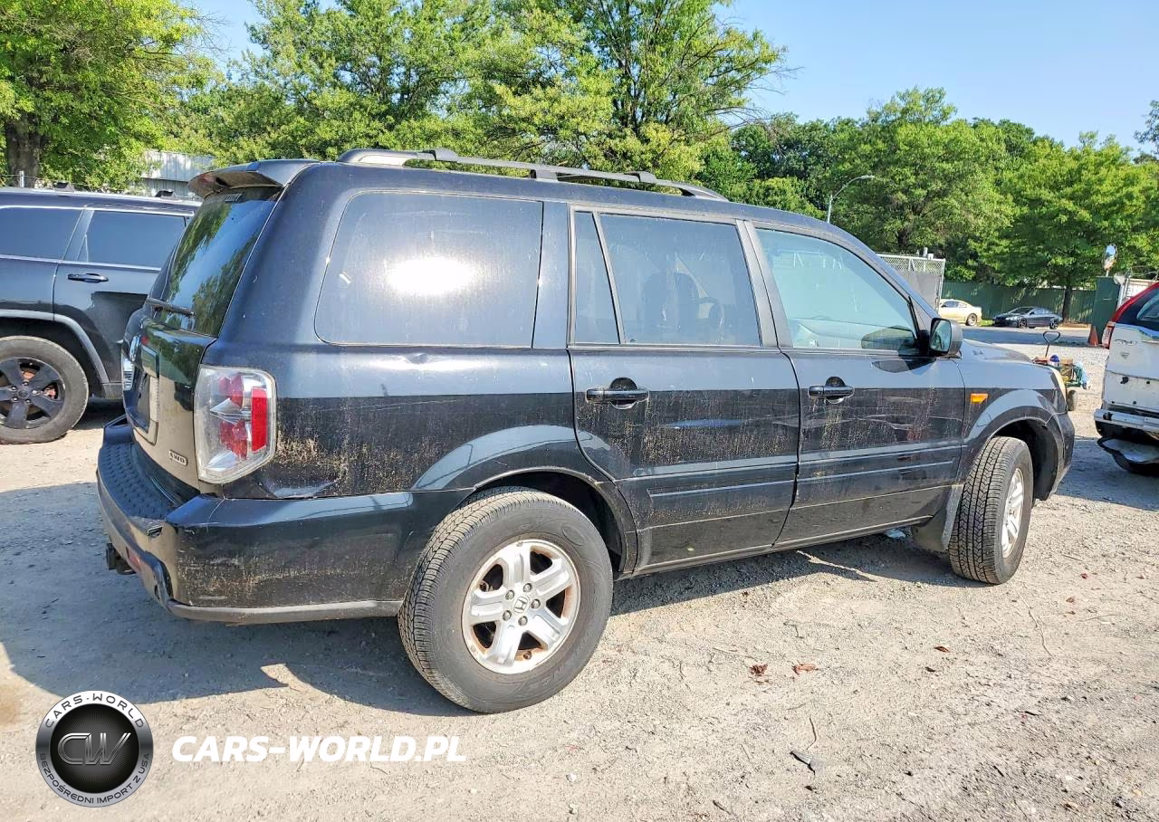 2008 Honda Pilot Vp VIN:5FNYF18238B042012 - 3