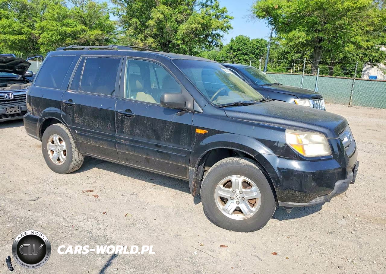 2008 Honda Pilot Vp VIN:5FNYF18238B042012 - 4