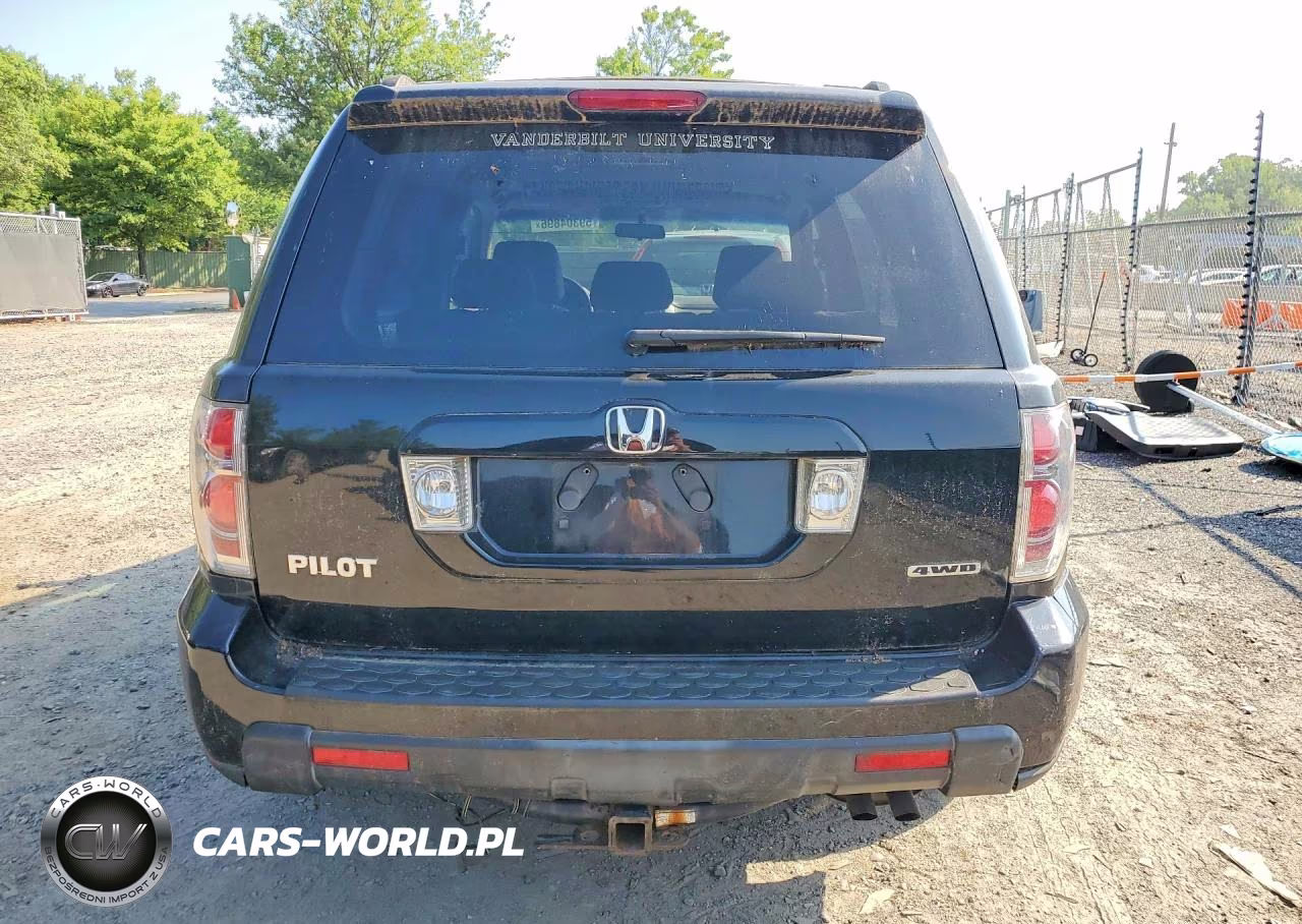 2008 Honda Pilot Vp VIN:5FNYF18238B042012 - 6