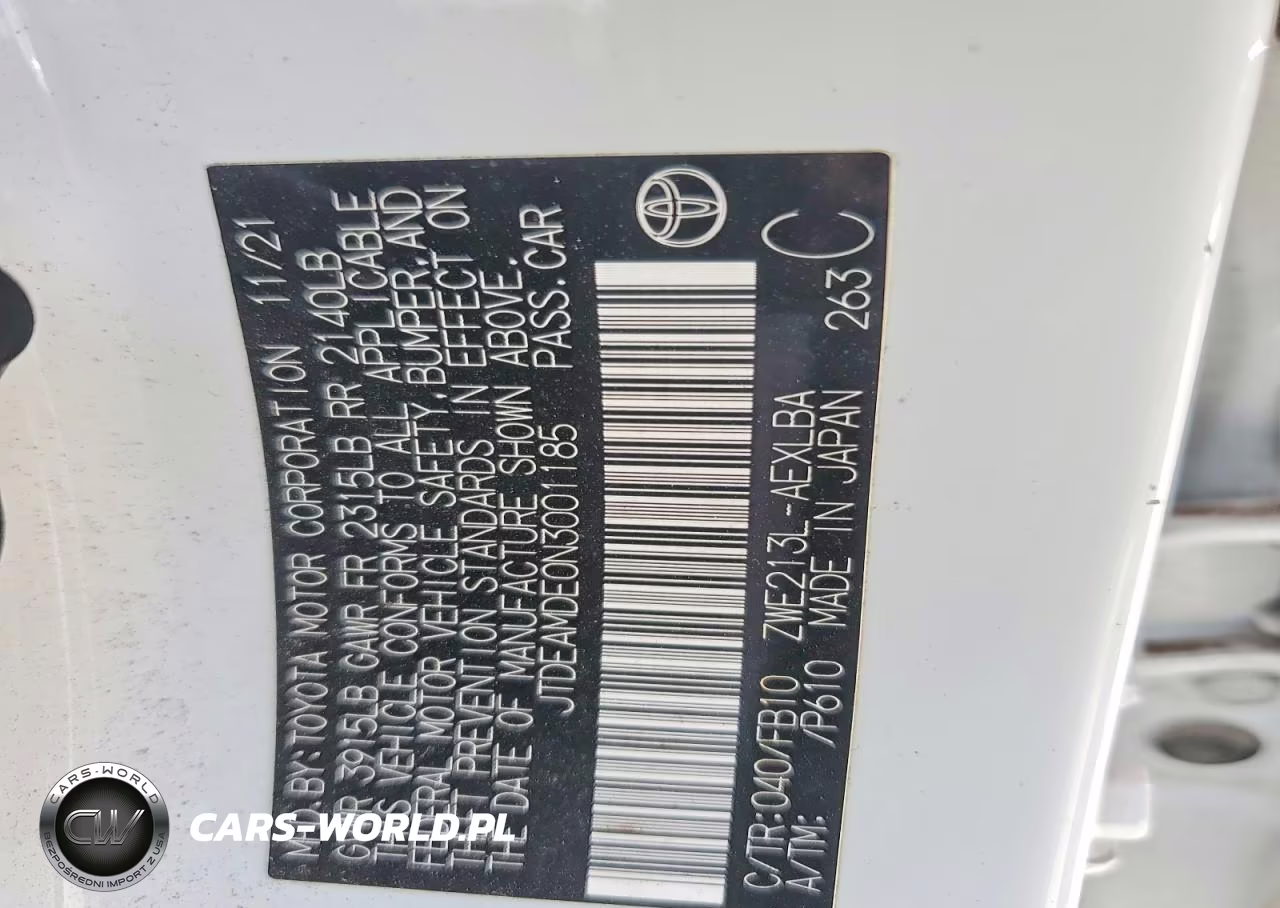 2022 Toyota Corolla Le VIN:JTDEAMDE0N3001185 - 13