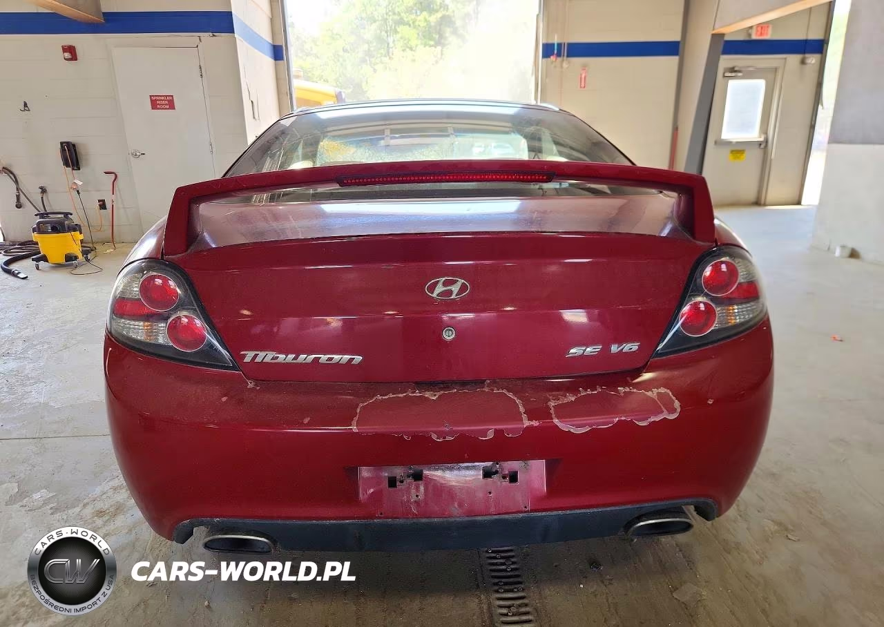 2007 Hyundai Tiburon Gt VIN:KMHHN66F57U253137 - 6
