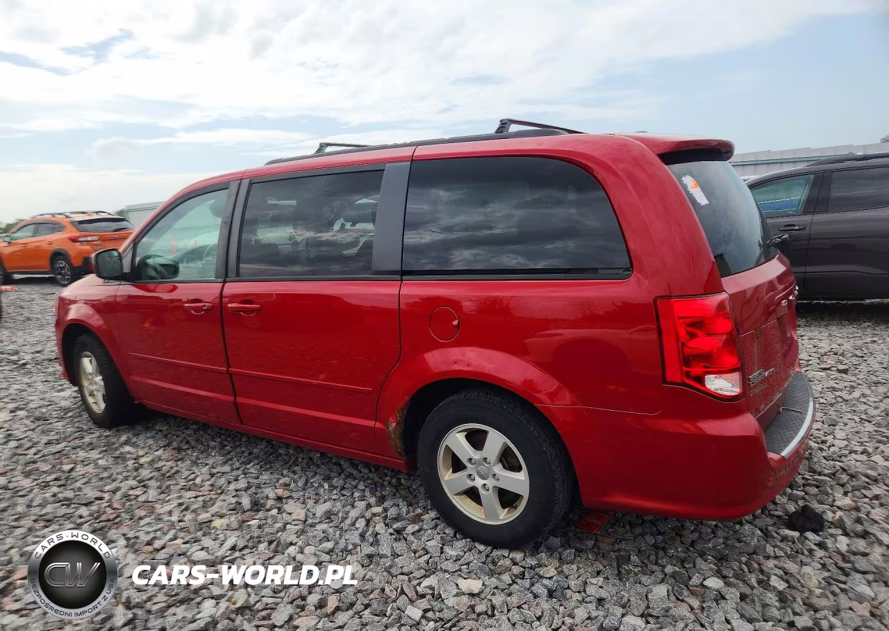 2013 Dodge Grand Caravan Sxt VIN:2C4RDGCG7DR655510 - 2